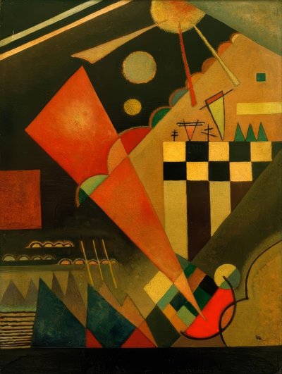Sharp Quiet Pink by Wassily Kandinsky
